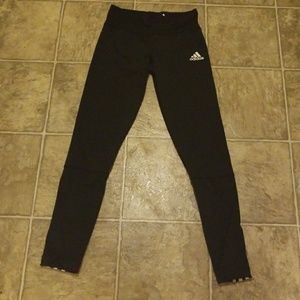 Adidas Girls Black Tights M/ Junior XS